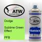 Preview: Dodge, Sublime Green Effect, PFB: 400ml Sprühdose, von ATW Autoteile West.